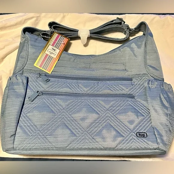 Lug Legacy Collection Camper Crossbody Bag - Brushed Blue Moon - Picture 5 of 6